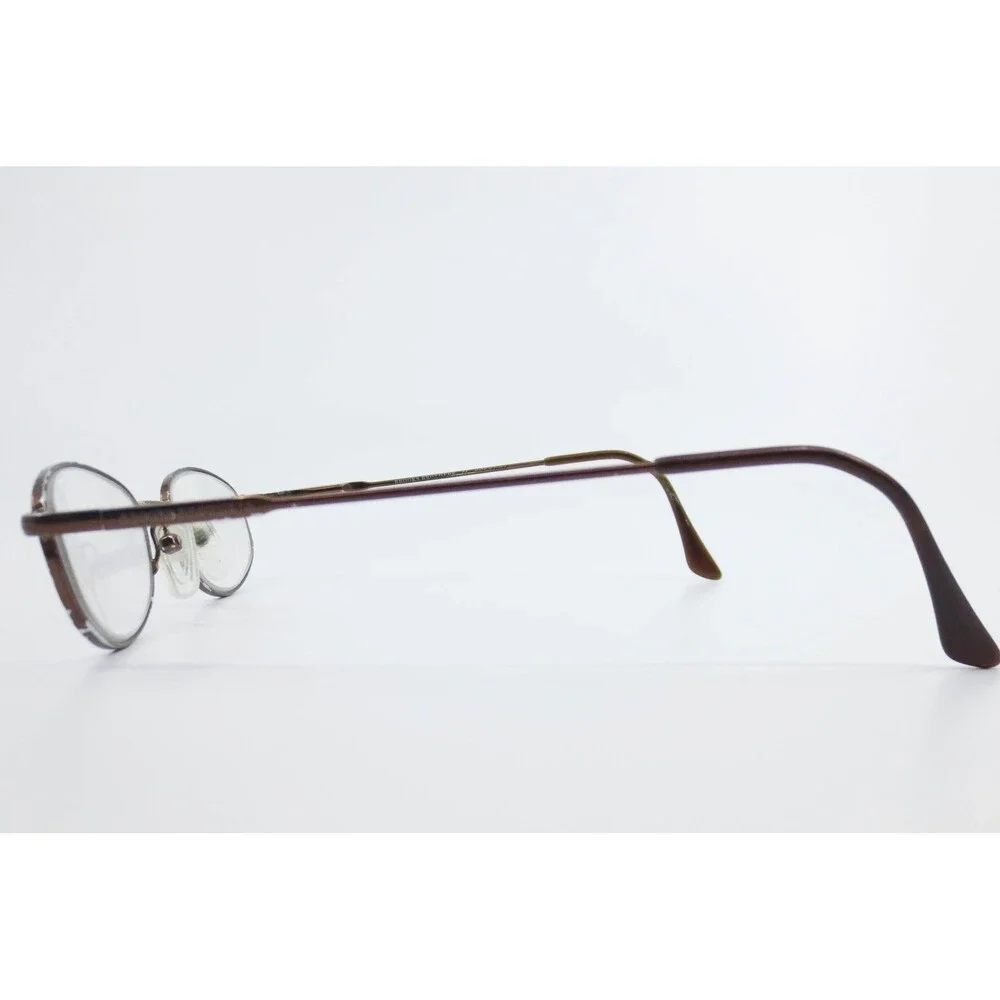 Brooks Brothers BB 270 Brown Oval Metal Eyeglasses Frames 47-19-135